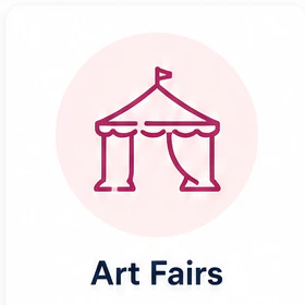 Art fairs open doors to new discoveries
